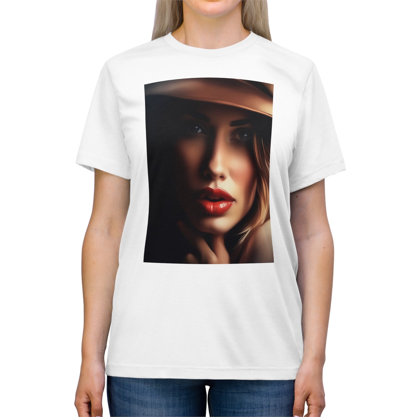 Portrait Unisex Triblend Tee